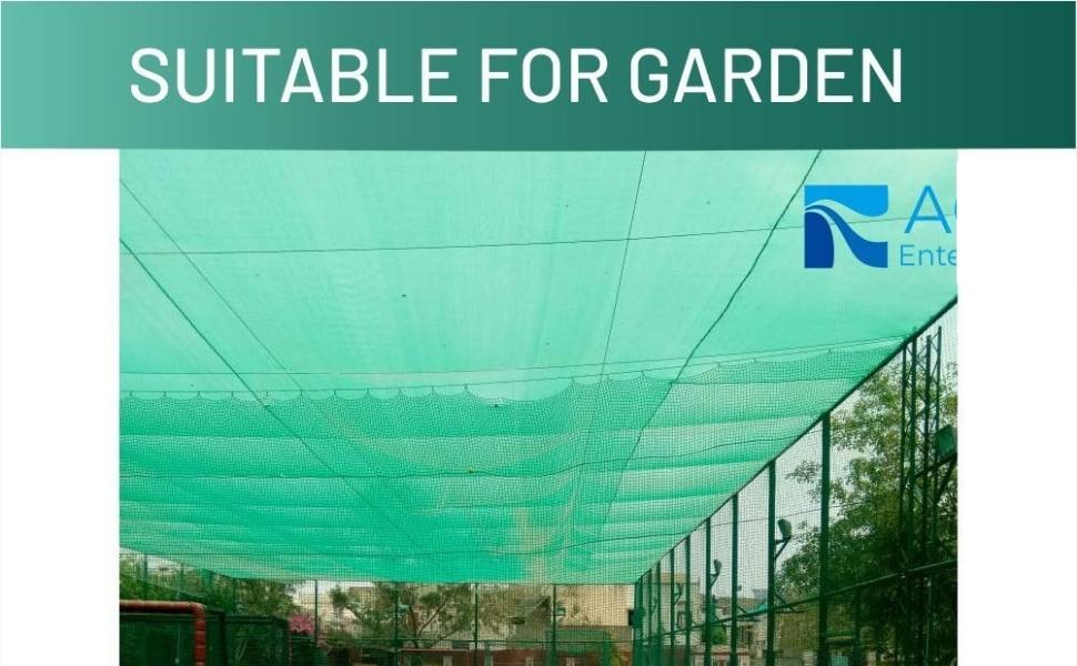 AGK Enterprises Green shade Net for Garden/Balcony(10 X 6 FT.) with