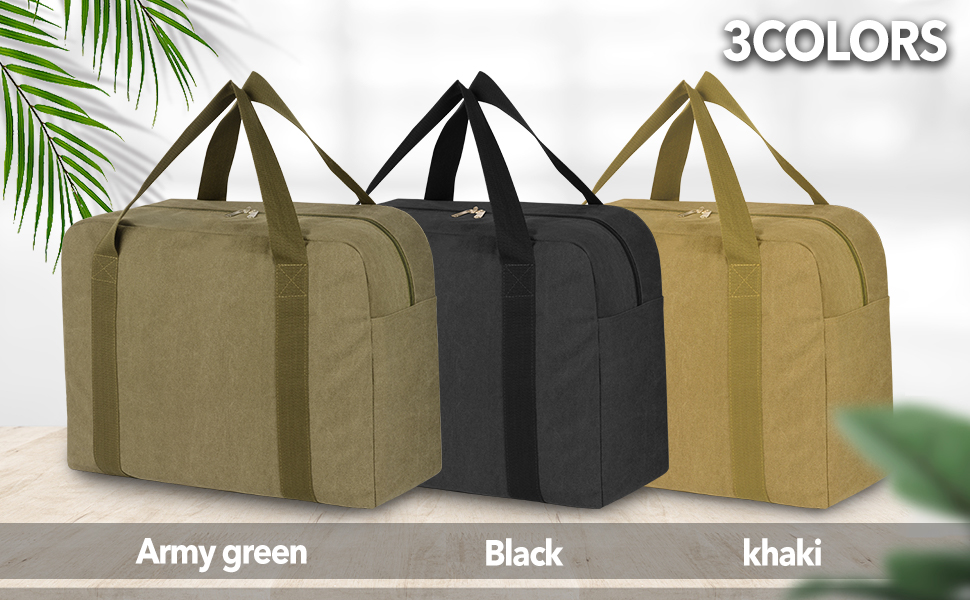 nsxsu Extra Large Capacity Thickened Canvas Comforter Storage Bags