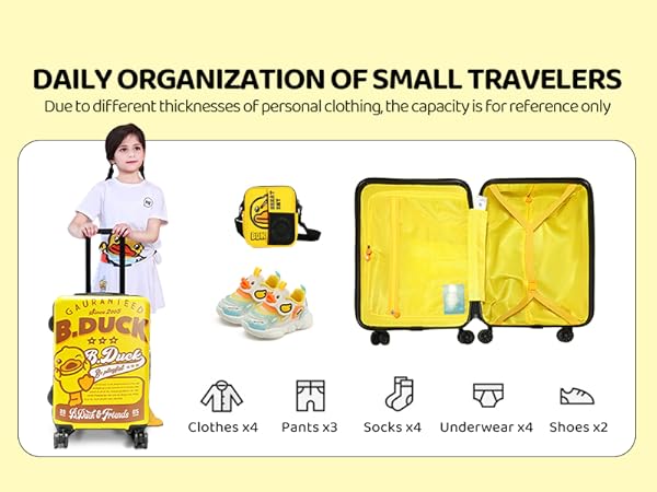 B.DUCK 子どもが乗れるキャリーカート ダック号 セール中 子どもが乗れるキャリーケース 旅行かばん 21L 20L レーシング