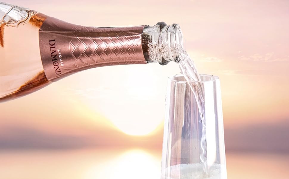 Liquid Diamond Prosecco Gift Box Premium Sparkling Italian White Wine