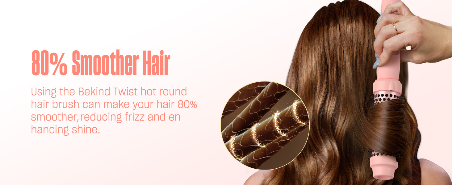 Bekind twist thermal brush