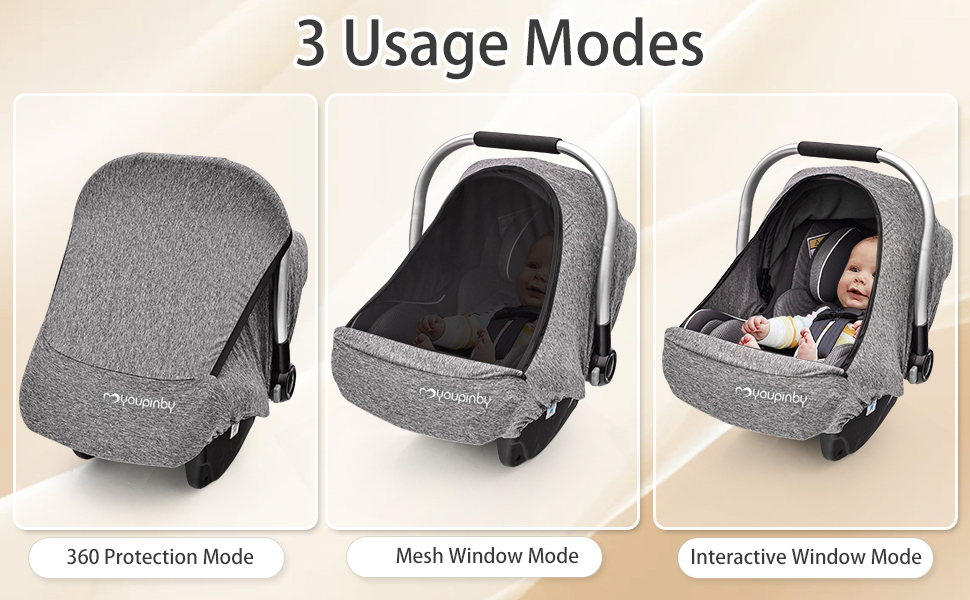 baby carseat cover boy