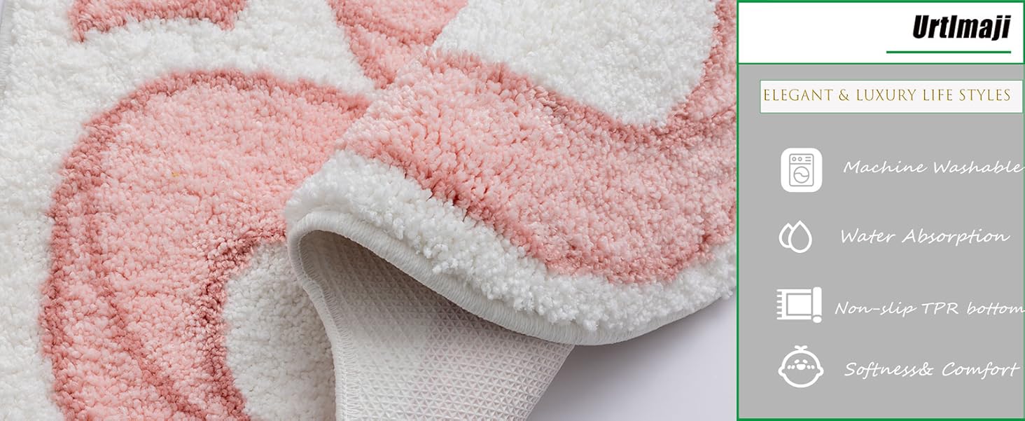 bow bath mat