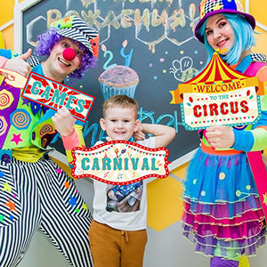 circus party decorations