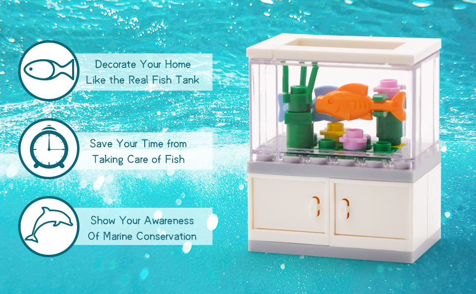 Fish Tank Building Kit, Junior Ideas Building Sets for