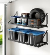 FLEXIMOUNTS 2-Pack 2x6ft Garage Shelving 24-inch-by-72-inch