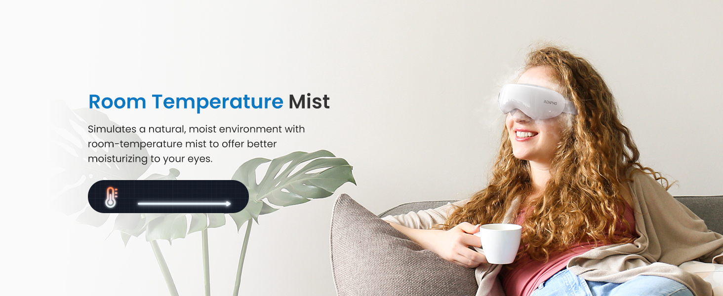 RENPHO Eyespa Mist Mask, FSA/HSA Eligible, Heated Steam