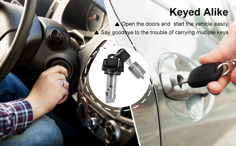 Ignition Switch Lock Cylinder and Front Door Lock Cylinder