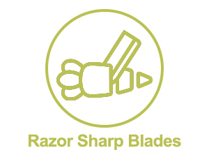 razor sharp blades