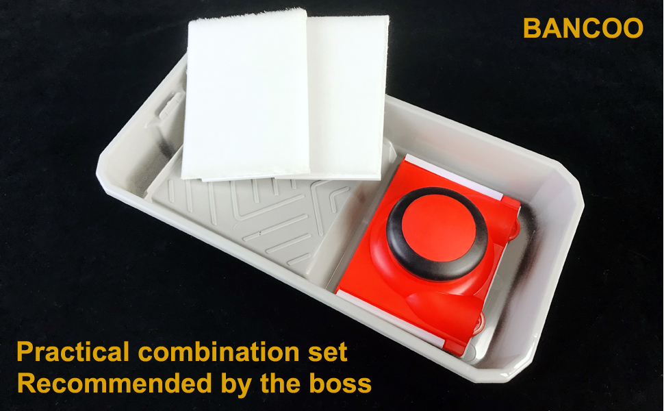 BANCOO 4Piece Set of Practical Edge Paint Brush Tools