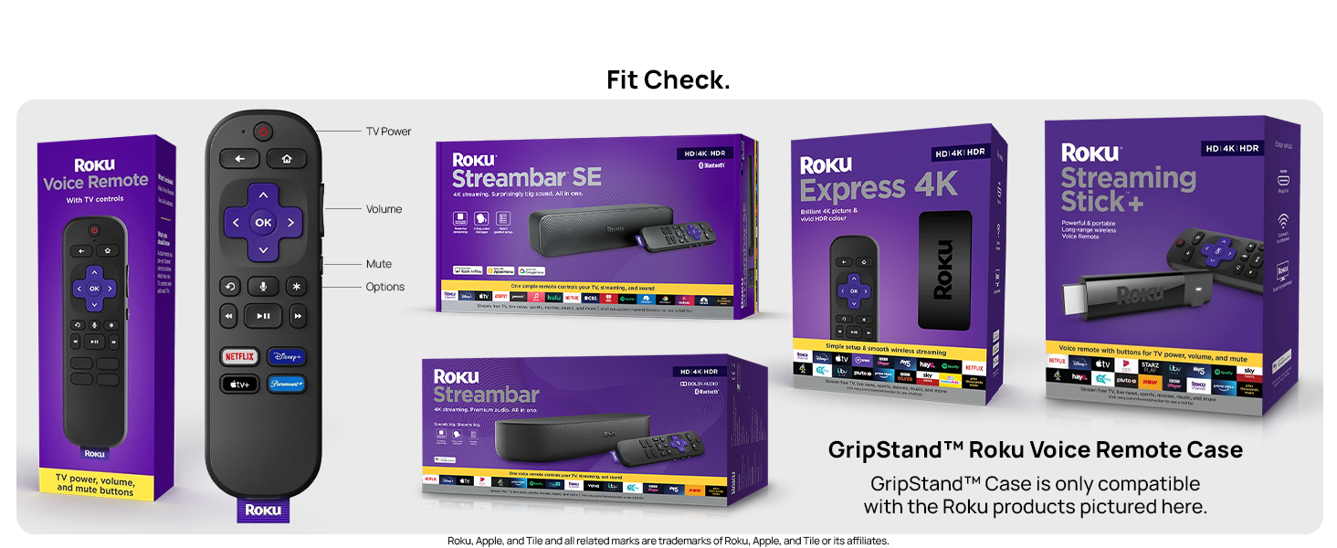 Roku Voice Remote Grip Stand