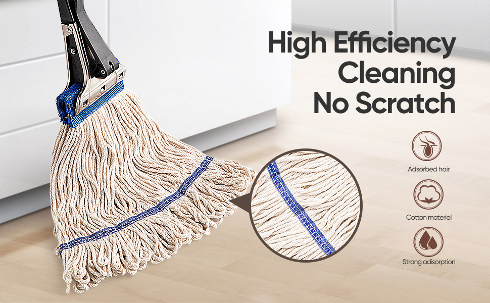 Heavy Duty Commercial Cotton Mop