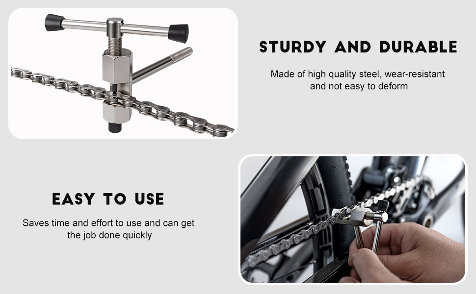 BIKE HAND Bicycle Chain Breaker Splitter Tool Bike Chain Pin Remover