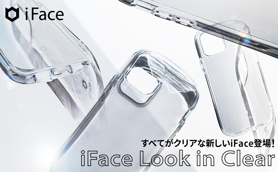 ☆人気商品 iFace Look in Clear iPh ホール付き 2954