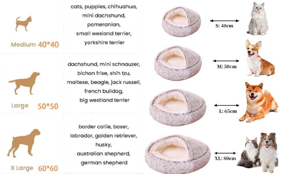 Tuxyoot Lapcatz Nest Bed,Lapcatz Bed,Calming Dog Beds