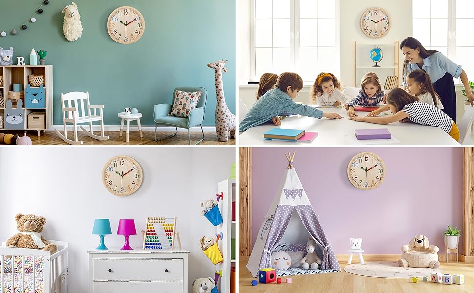 living room wall clock bedroom kitchen