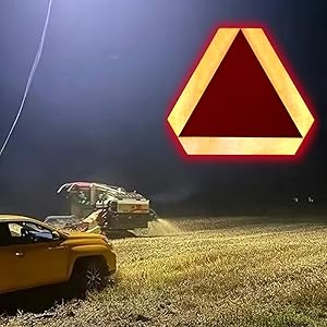 signe様 Amazon.com: Kichwit Slow Moving Vehicle Triangle Sign