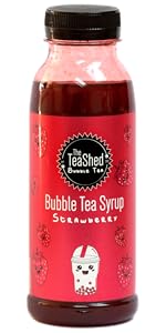 strawberry bubble tea