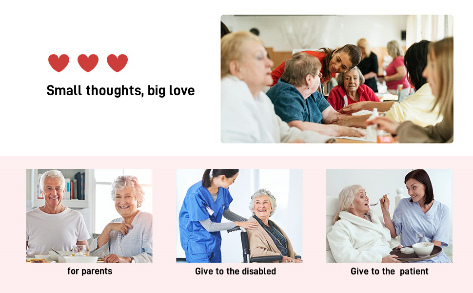for parents,Give to the disabled,Give to the patient