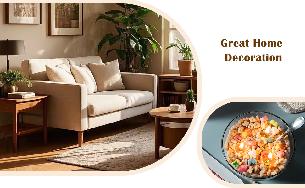 Vanilla Cereal Bowl Scented Soy Candle