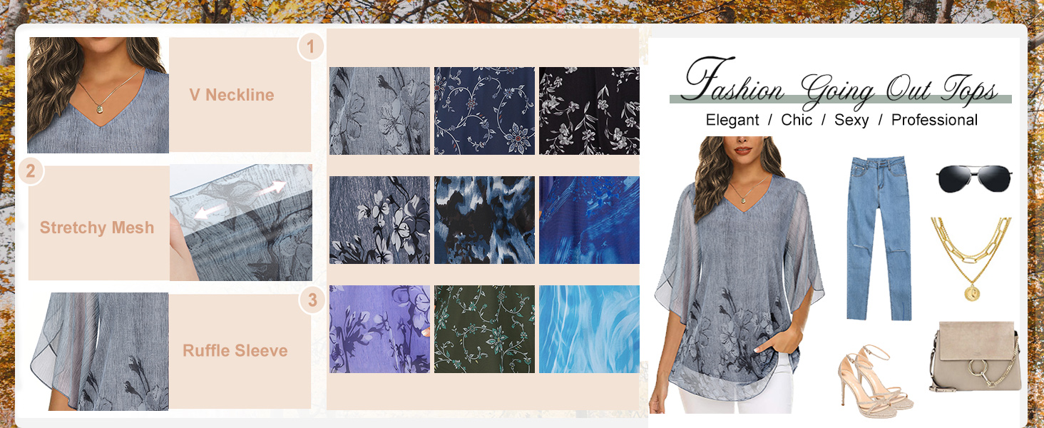 Dressy tops women