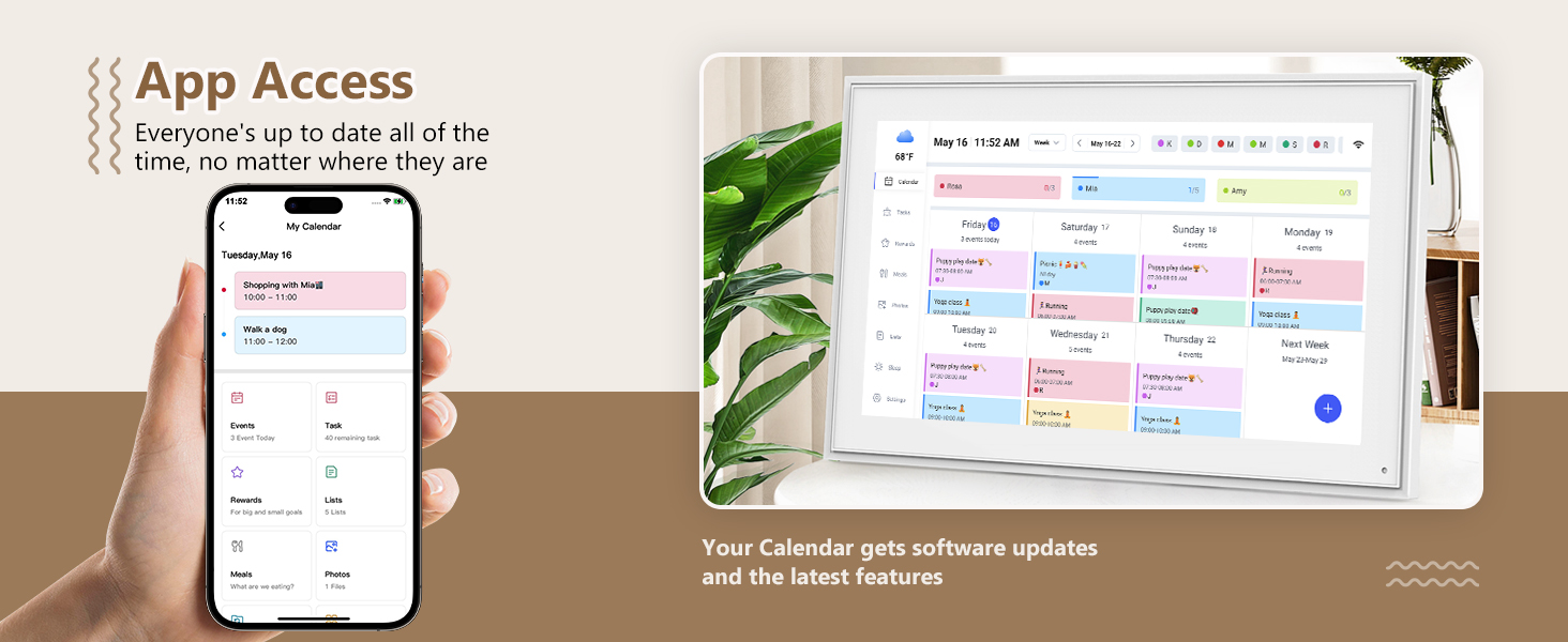 Smart Digital Calendar