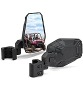 Kemimoto UTV Side Mirrors UTV Rearview Mirrors Compatible with Pro-Fit Polaris Ranger General Can...