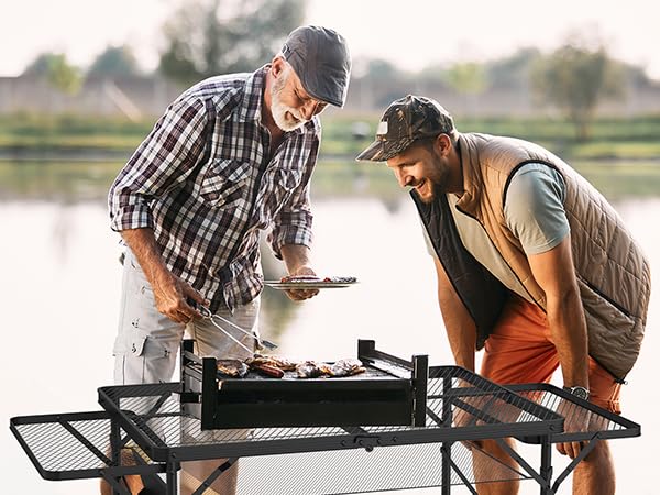 Amazon.com : WildFinder Folding Table with 2 Wing Panels