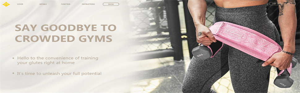 Hip Thrust Belt for Women