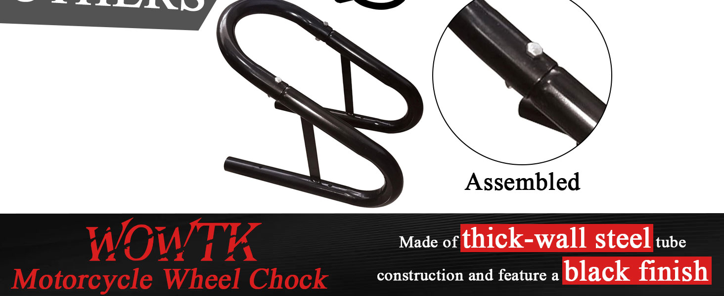 Removable Dirt Bike Wheel Chock