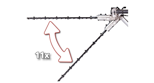 花卉20 Nóż kosiarki 620mm - lewy STROM KM060134