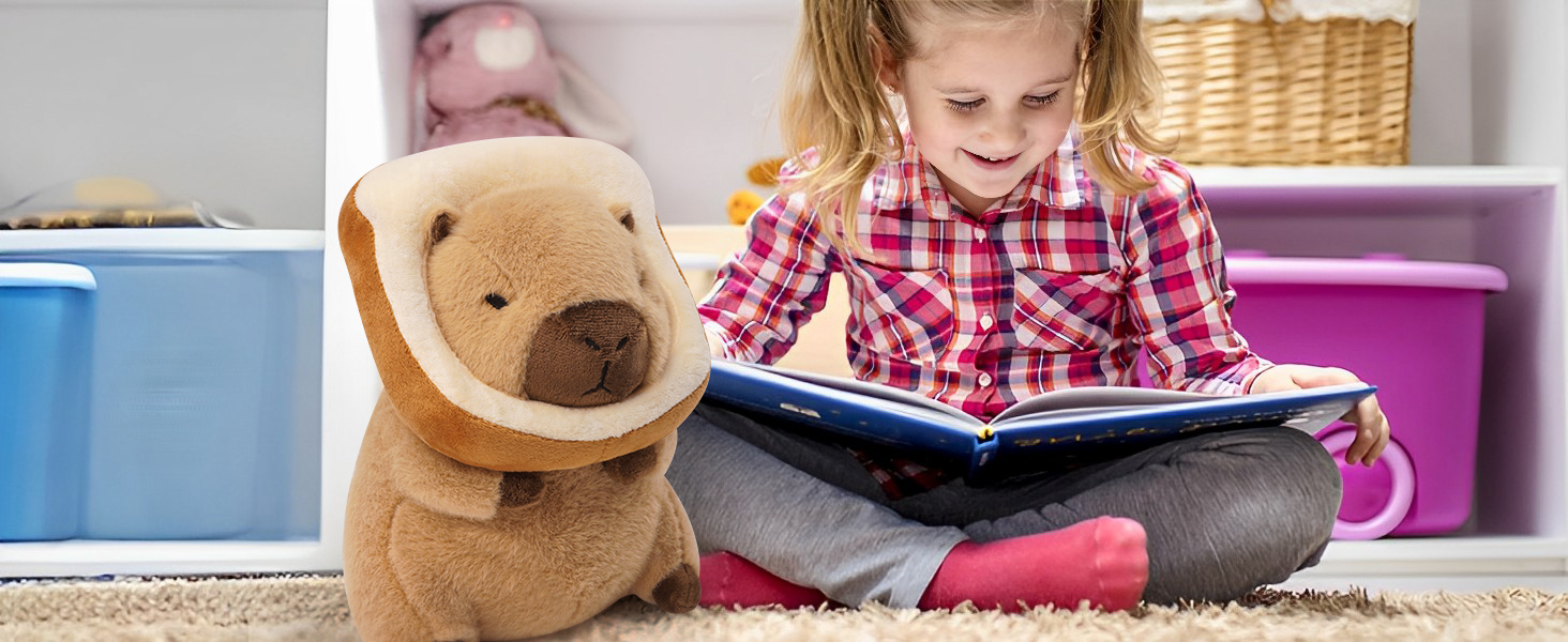 capybara toast plush