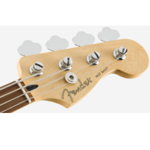 Fender Player Jazz Bass Pau Ferro Fingerboard 4-String Bass Guitar 0149903515 - Polar White 5 C