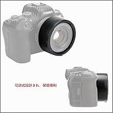Amazon | JJC ES-65B レンズフード Canon RF 50mm F1.8 STM レンズ 用 Amazon | JJC ES-65B レンズフード Canon RF 50mm F1.8 STM レンズ 用
