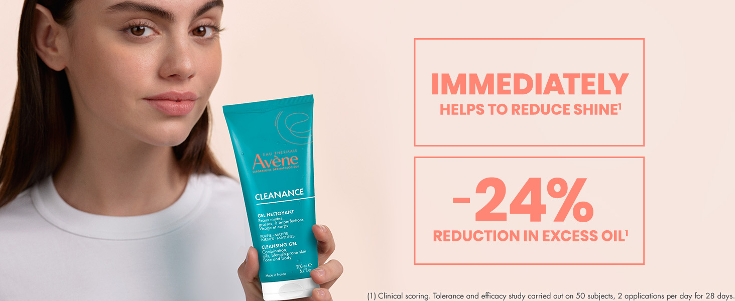 Immediately helps to reduce shine