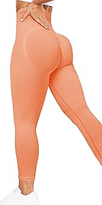 HIGORUN Seamless Leggings for Women High Waist Workout Leggings Gym Yoga Pants