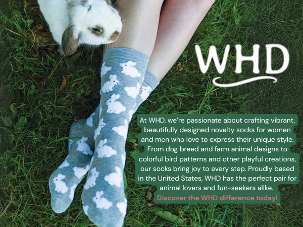 Amazon.com: WHD Bunny Rabbit Socks 1-Pack (Blush Heather
