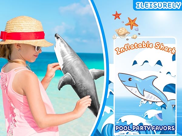 その他 Set of 6 Inflatable SHARKS 60cm / Birthday PARTY DECORATIONS Favours/Decor / by RIN Amazon | Set of 6 Inflatable SHARKS 60cm / Birthday PARTY
