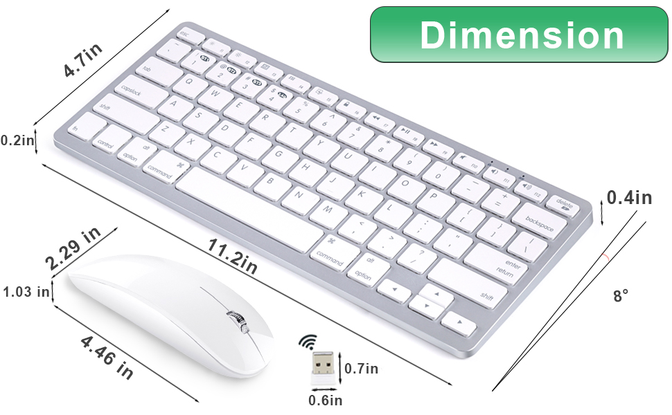 Apple iMac + ワイヤレスキーボード + iWork Amazon.com: Wireless Keyboard and Mouse for Mac Bluetooth