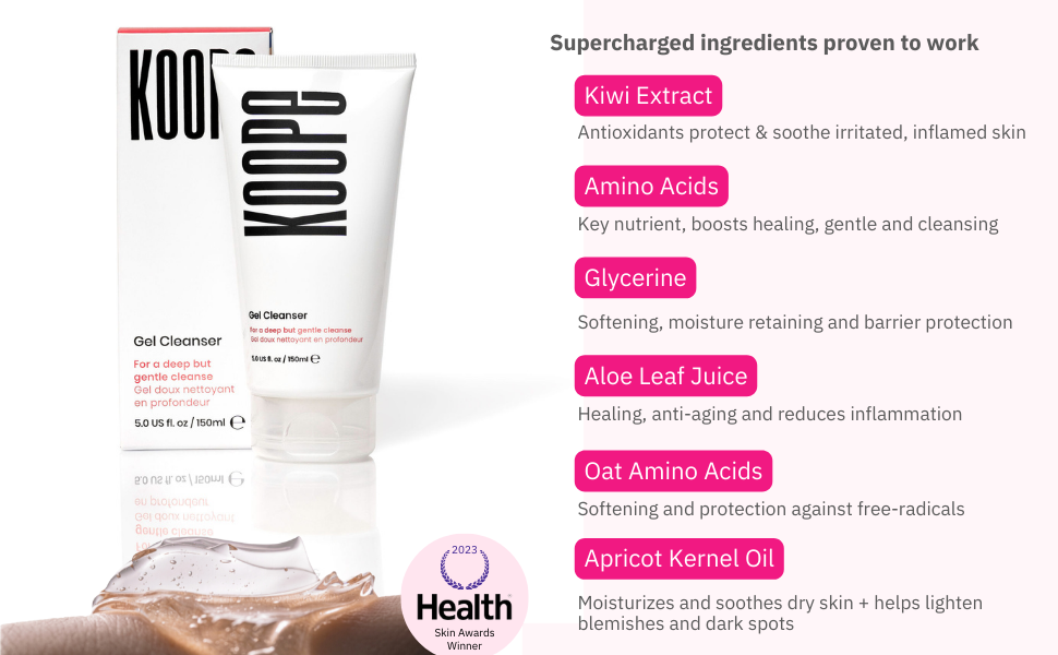 gel cleanser moisturizing soothing anti inflammatory vegan cruelty free soap free fragrance free