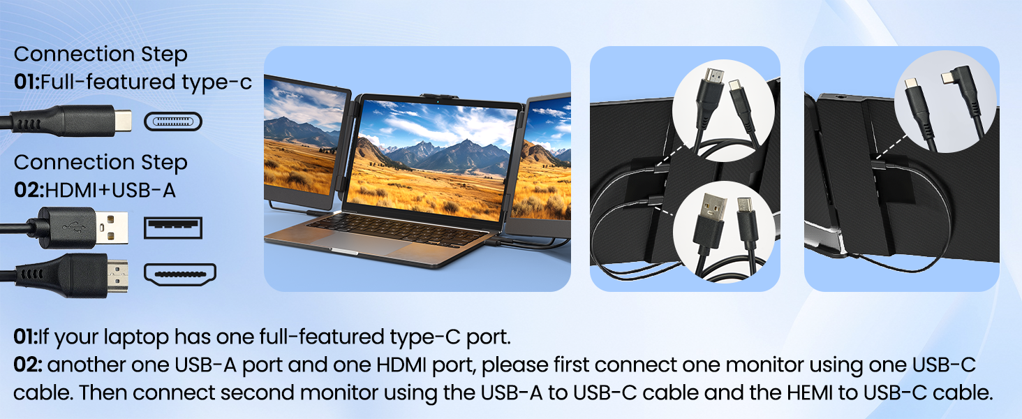 14 inch laptop screen extender monitor