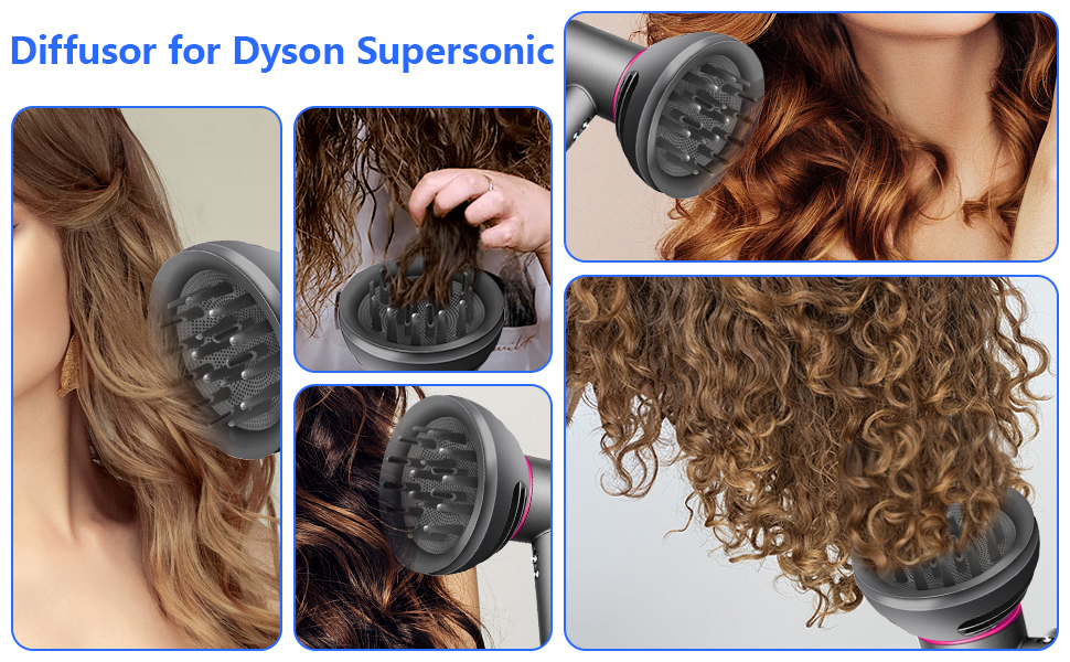 Jegehoyo Nieuw geüpgradede diffuser haar voor Dyson Supersonic serie haardroger