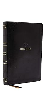 nrsv catholic edition black leathersoft, dark gray leather edition, black holy bible, black leather