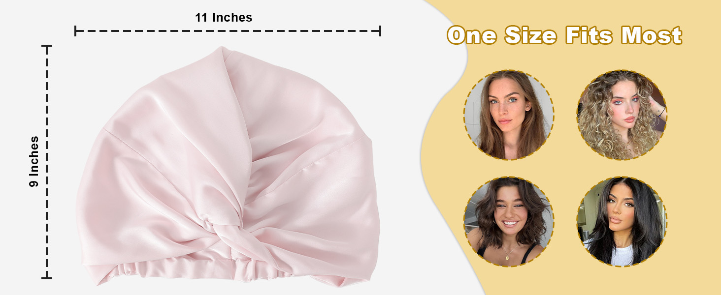 silk bonnet for sleeping