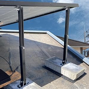 Scene installed on flat ground