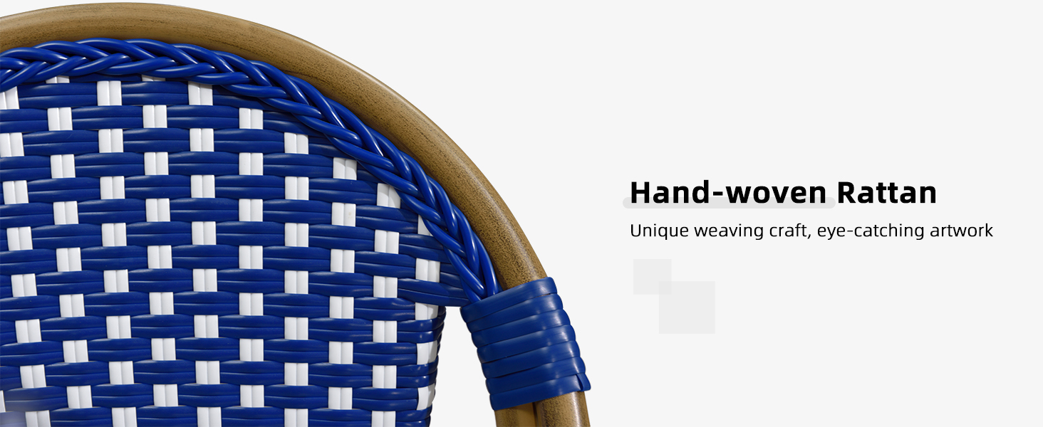 Hand-woven rattan