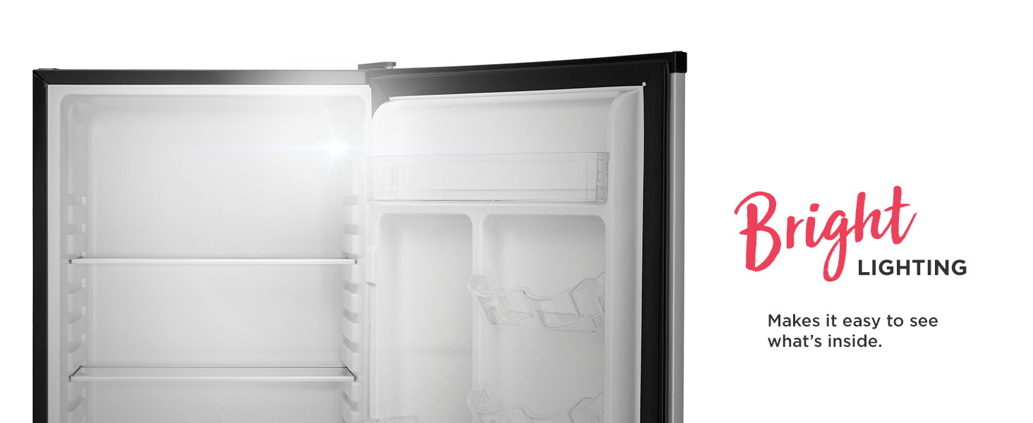 Frigidaire 4.4 Cu. Ft. Compact Refrigerator Black Stainless