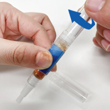 step1 dispense treatment