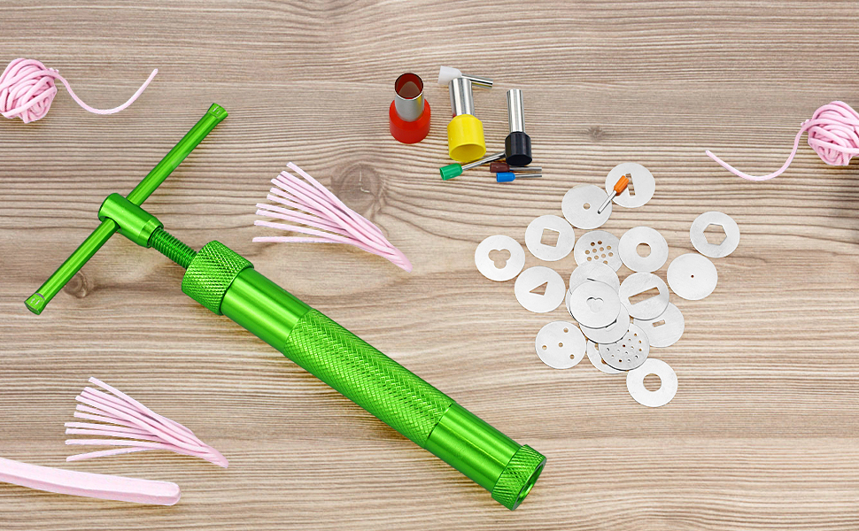 Clay Extruder, Stainless Steel Sugar Paste Extruder Cutter Decorating