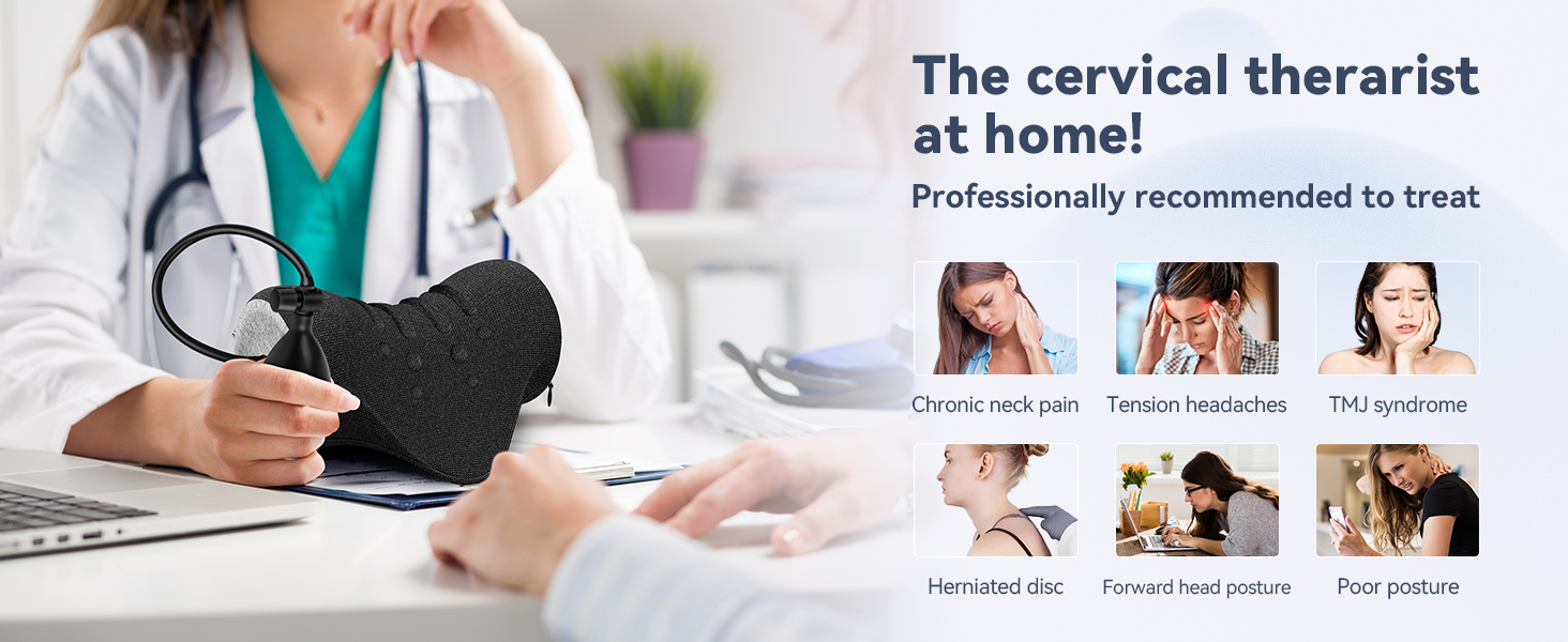 Neck Stretcher Neck Cloud Cervical Nack Traction Device